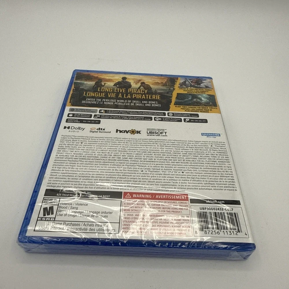 SKULL & BONES Standard Edition Sony PS5 Playstation 5